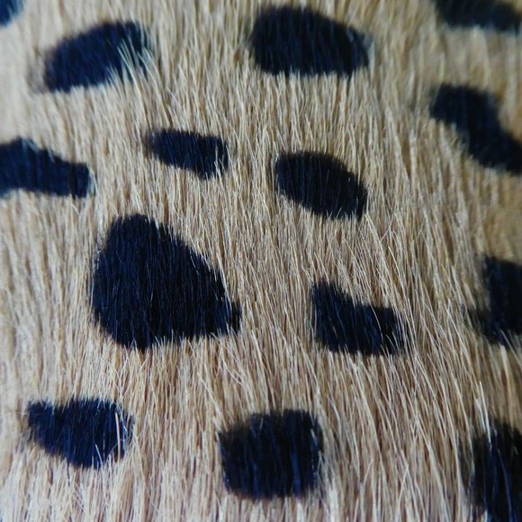 Madewell Frances Loafers Animal Print  Leopard Calf Hair Flats Chunky Comfort 9 - Picture 2 of 9